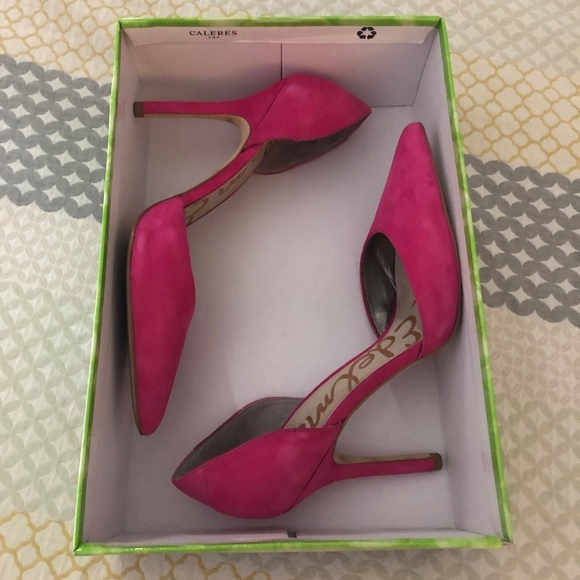 Sam Edelman Shoes - HOT PINK HEELS - Sam Edelman - Size 7.5